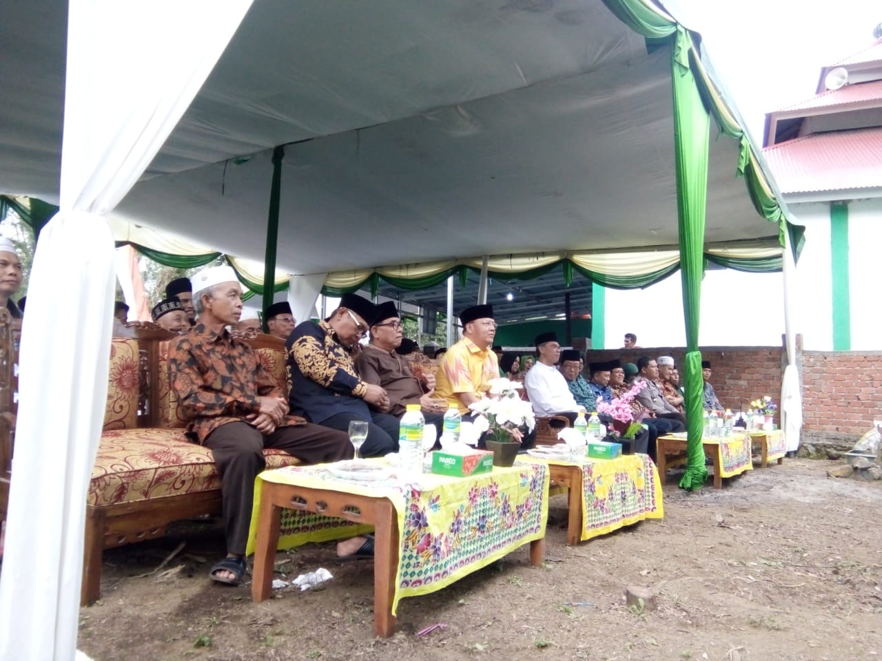 Rohidin Letakan Batu Pertama Pembangunan Sekretariat PCNU