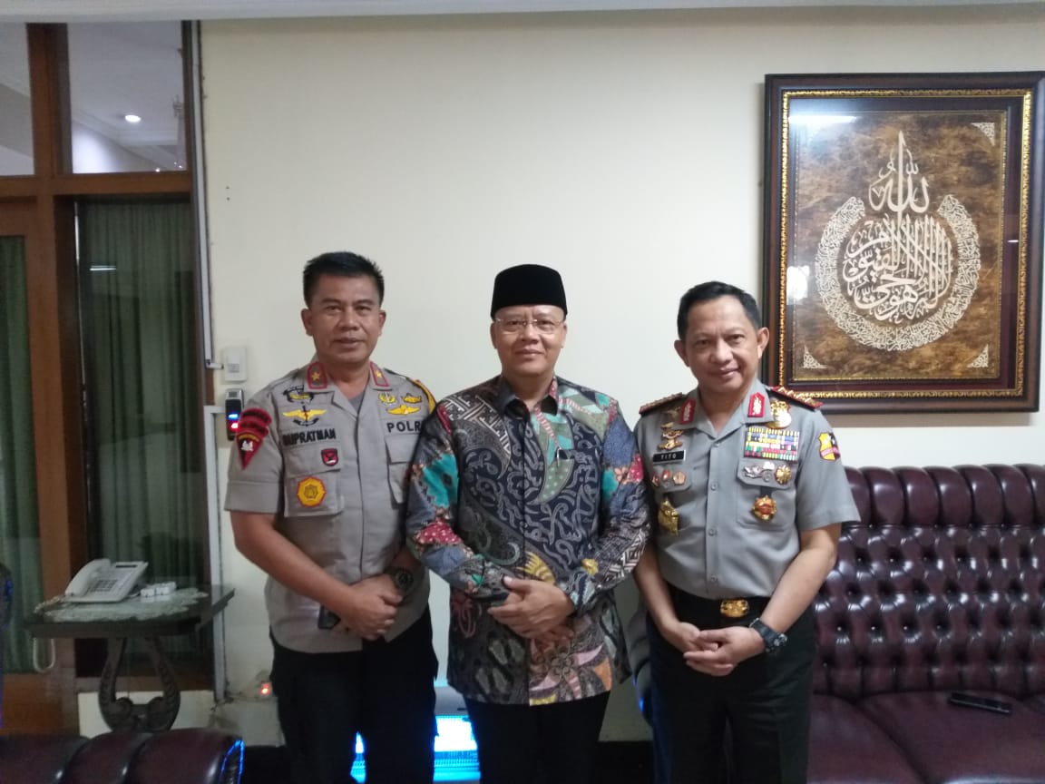 Kapolda dan Gubernur Bengkulu Temui Kapolri