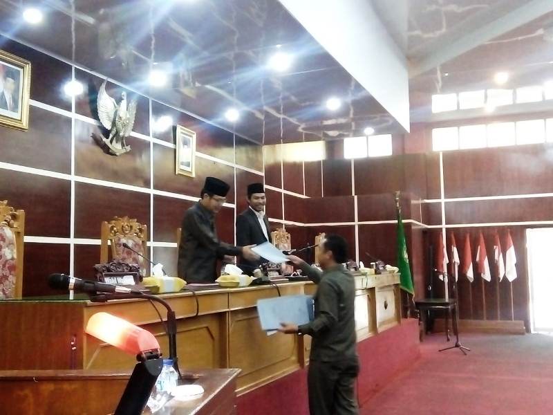 Paripurna RPJMD, DPRD Minta OPD Cermati Visi