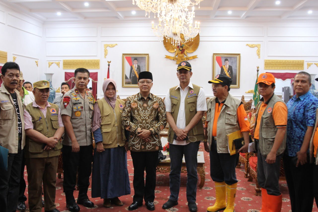 Status Siaga Bencana, Bengkulu Terima Bantuan dari BNPN Pusat