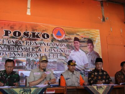 Up Date Korban dan Penanganan Bencana Banjir & Longsor di Bengkulu