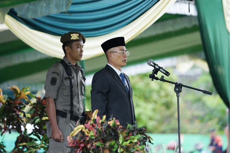Hadiri HUT Pino Raya, Gusnan Jelaskan Persoalan Harga Sawit
