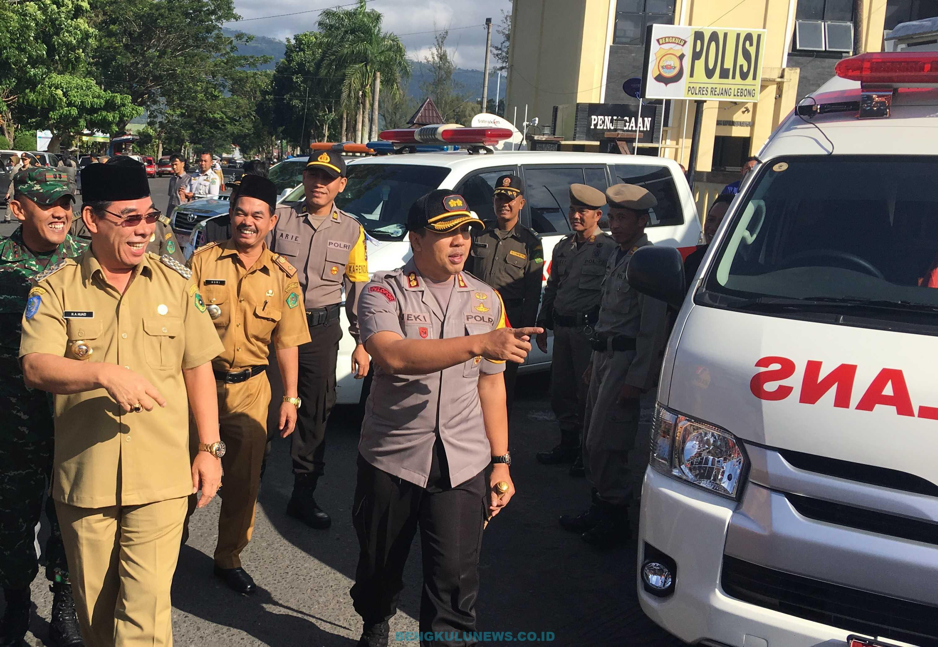 Ratusan Personel Gabungan Disiagakan untuk Amankan Lebaran di Rejang Lebong