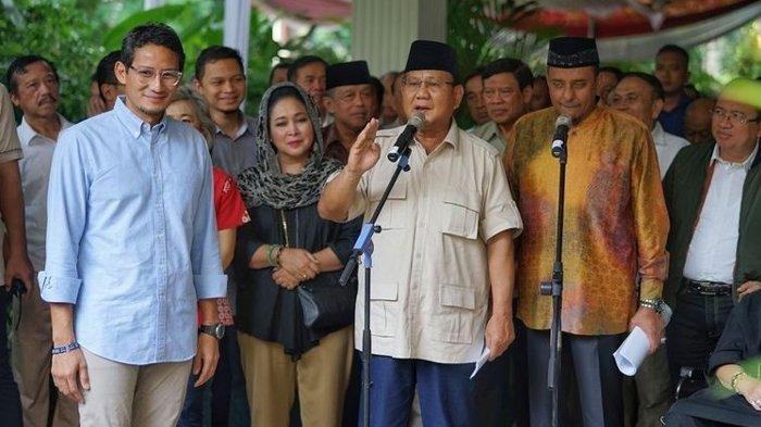 Siang Ini Prabowo-Sandi Daftarkan Gugatan ke MK