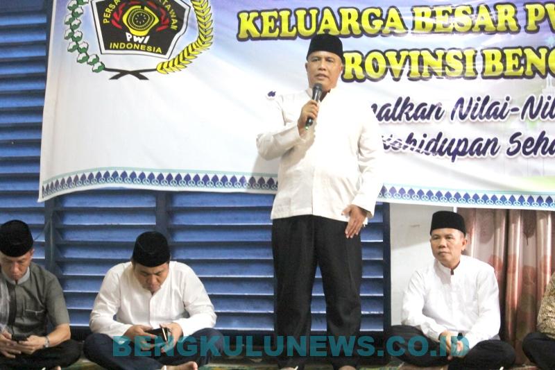 Ketua PWI Bengkulu : Jaga Persatuan dan Kesatuan dengan Silaturahmi