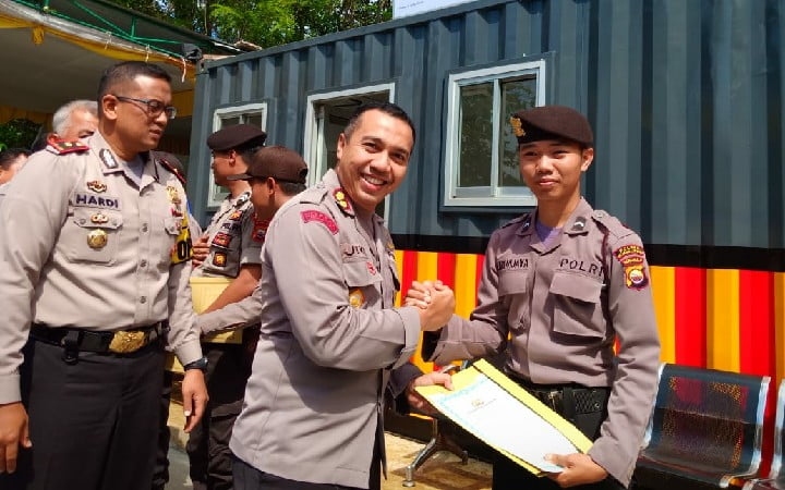 Gagalkan Aksi Curas, 8 Personel Dapat Penghargaan dari Kapolres