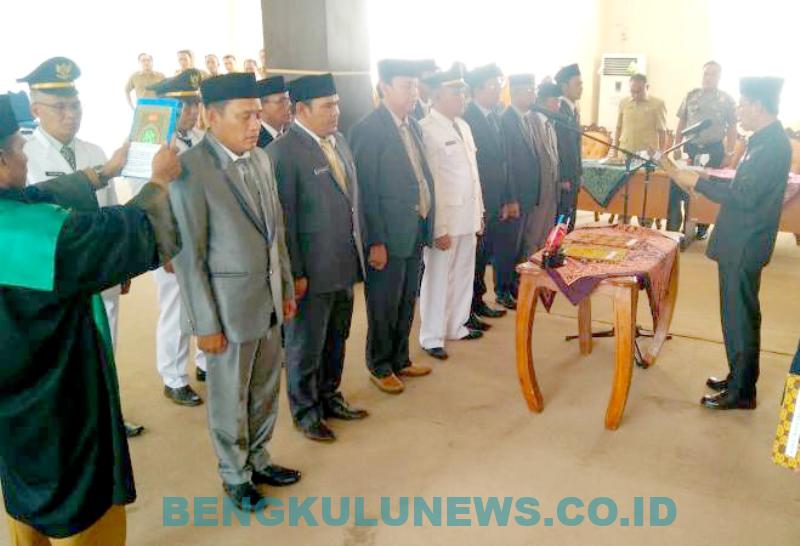Pemkab Kaur Gelar Mutasi, Camat Diminta Tegas dan Tahu Tupoksi