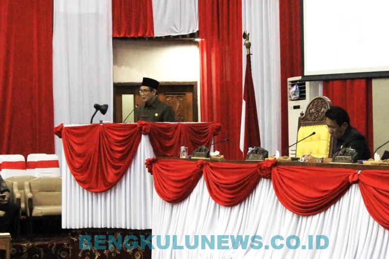 Jawaban Gubernur Tentang Perubahan APBD Provinsi Bengkulu TA 2019