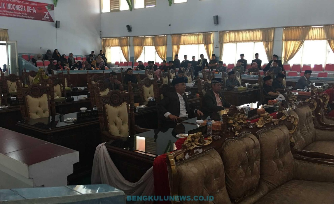 DPRD Rejang Lebong Belum Pernah Hasilkan Perda Inisiatif
