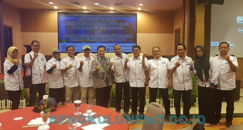 Pengurus SMSI Kalimantan Selatan Resmi Dilantik