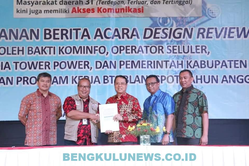 Lagi, Kabupaten Seluma Dapat Bantuan BTS Blankspot dari Kemenkomimfo