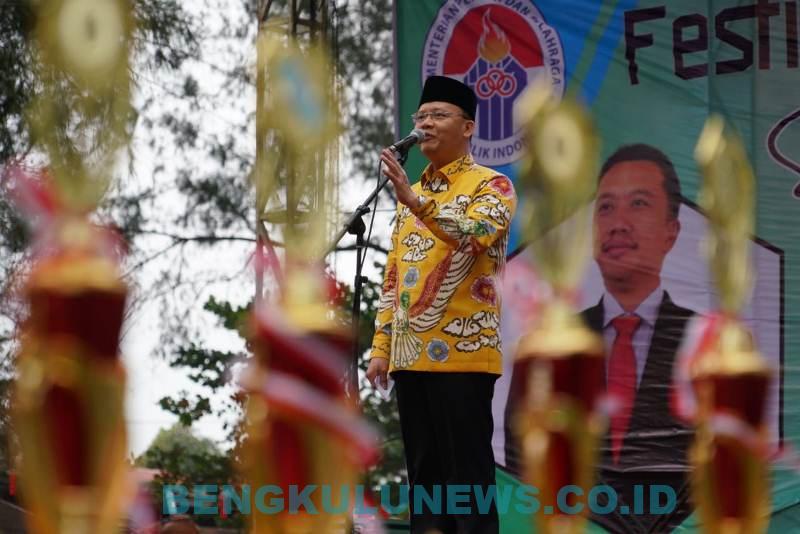 Festival Pemuda Kreatif, Gubernur Rohidin Tekankan Pentingnya Peran Generasi Milenial Hadapi Revolusi Industri 4.0