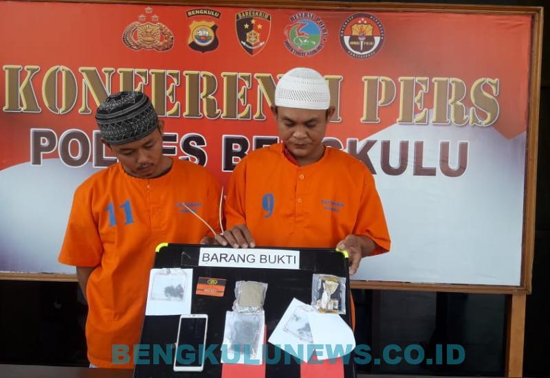 Berawal dari Kecurigaan Tim Badak, 2 Tersangka Narkoba Diringkus