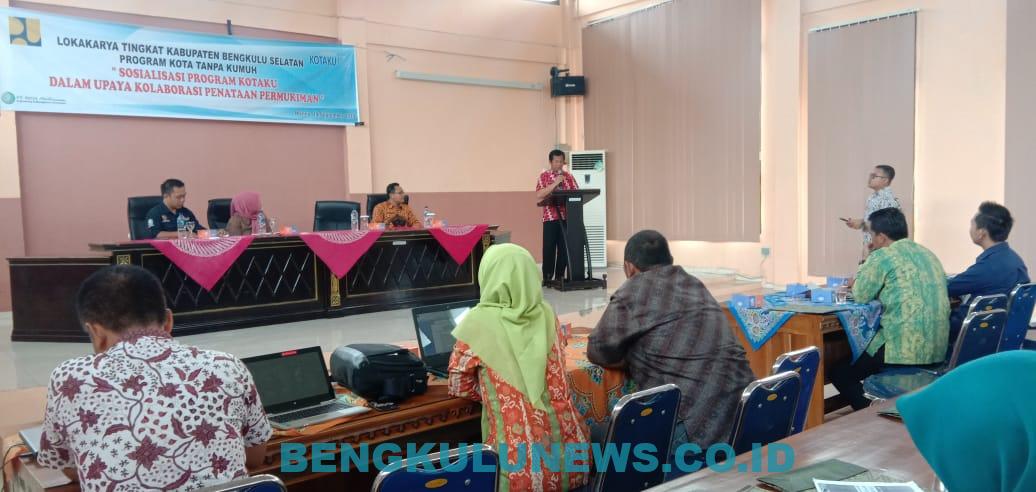 Buka Lokakarya KOTAKU, Sekda : Kawal dan Jalin Komunikasi Efektif