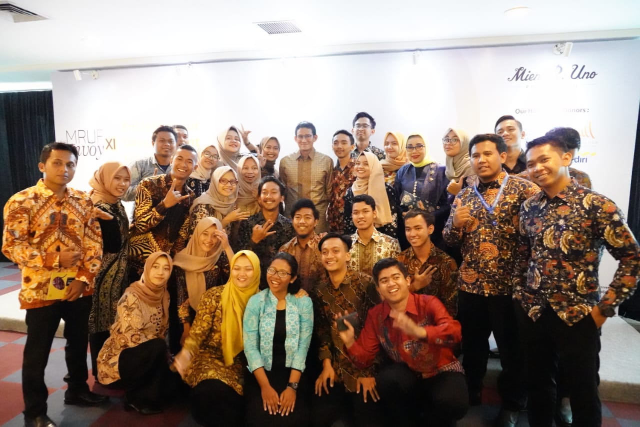 Mien Uno Konsisten Dampingi Generasi Muda Bangun Usaha