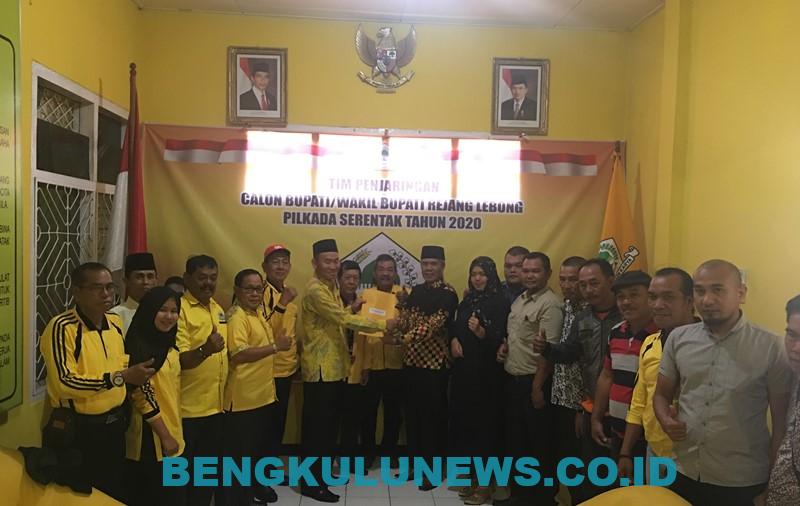 Empat Bacalon Ambil Formulir Golkar Pilbup Rejang Lebong