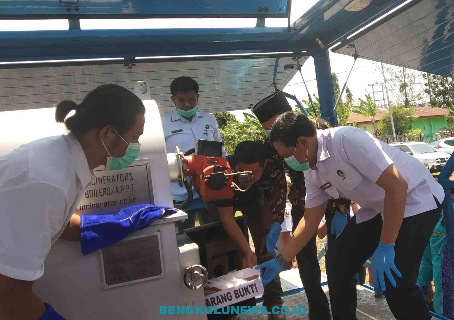 BNNP Bengkulu Musnahkan 500 Gram Sabu