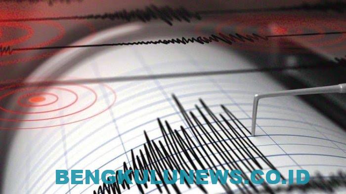Gempa 5,2 SR Guncang Kota Bengkulu Sabtu Malam, Warga Panik