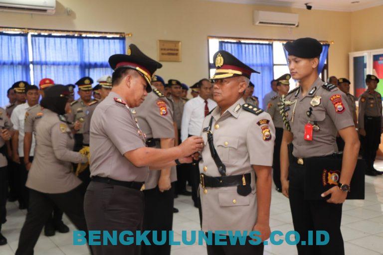 Kapolda Pimpin Sertijab Kabid TIK Polda Bengkulu