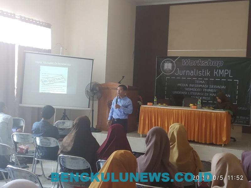 Mahasiswa Baru Unib Dibekali Cara Menangkal HOAX