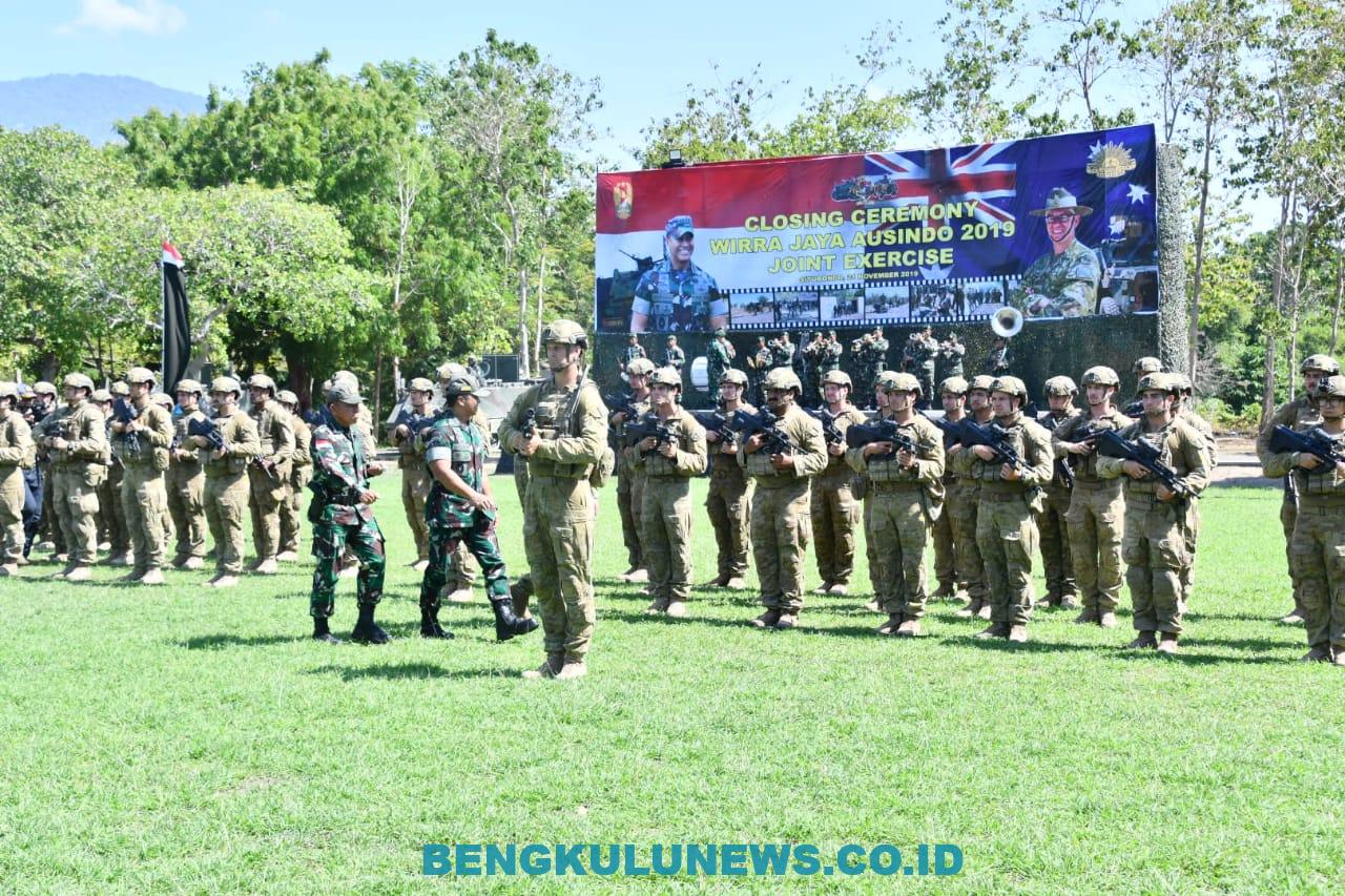 KASAD Indonesia dan Australia Saksikan Puncak Latihan Bersama Wirra Jaya Ausindo 2019