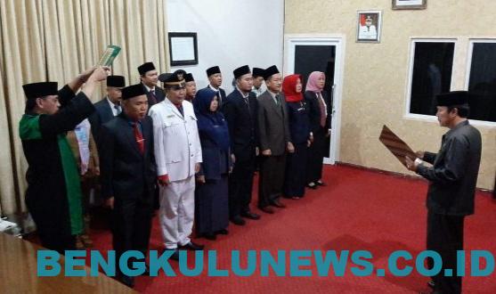 Dua Pejabat Pemkot Bengkulu Turun Eselon
