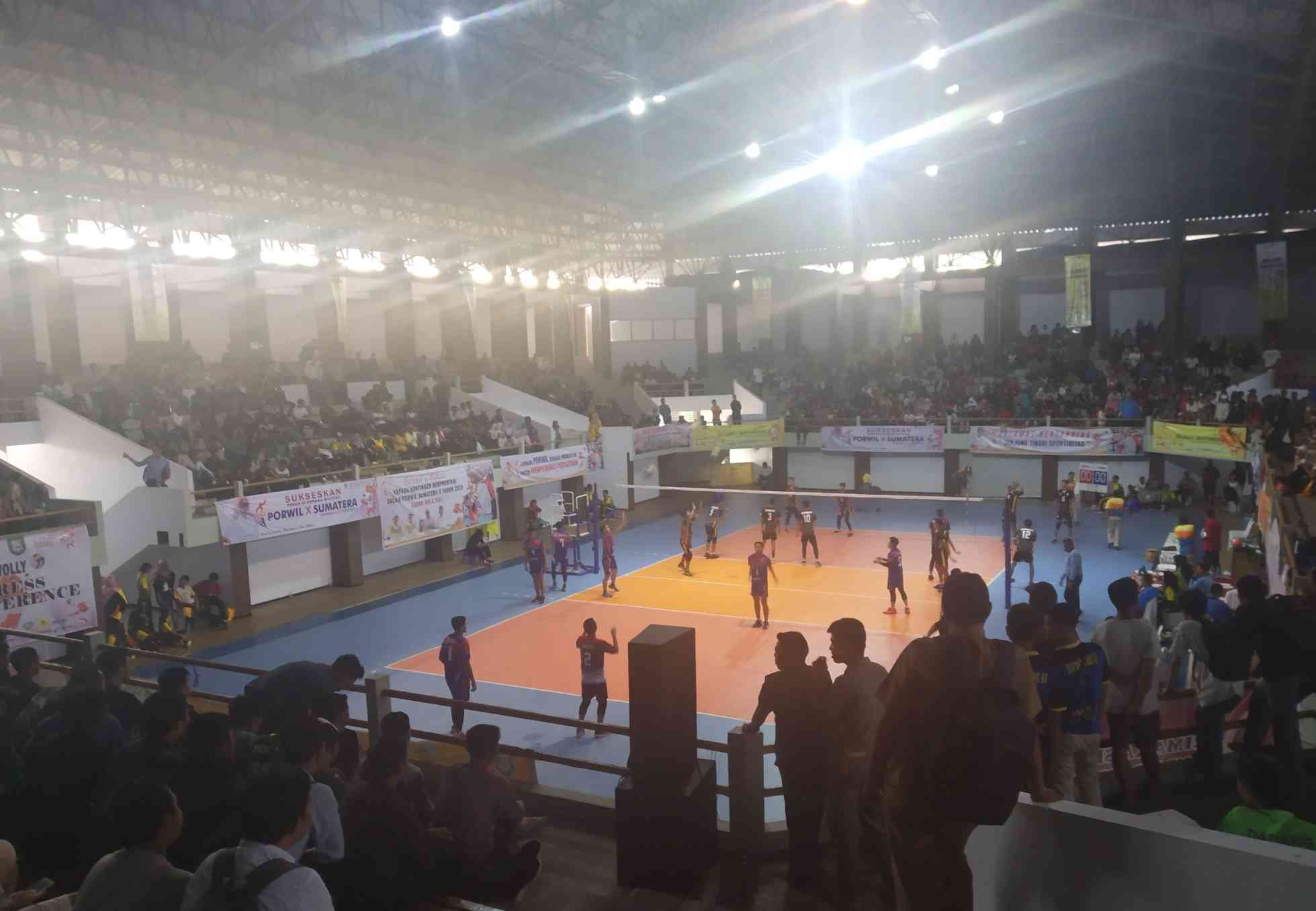 Laga Kedua Volly Putri, Bengkulu Taklukan Jambi