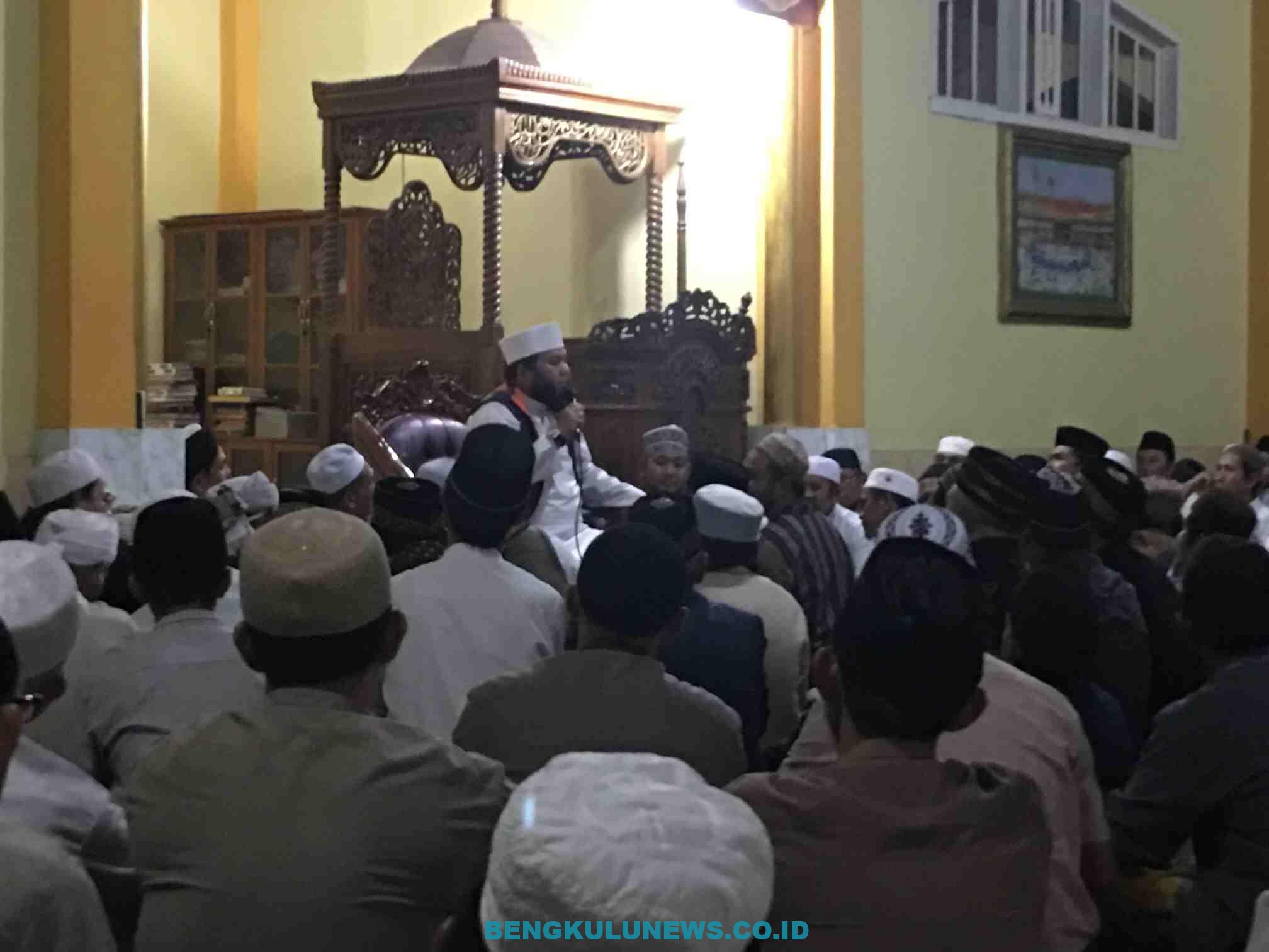 Di Curup, Wali Kota Sebut Sulit Makmurkan Masjid di Kota Bengkulu