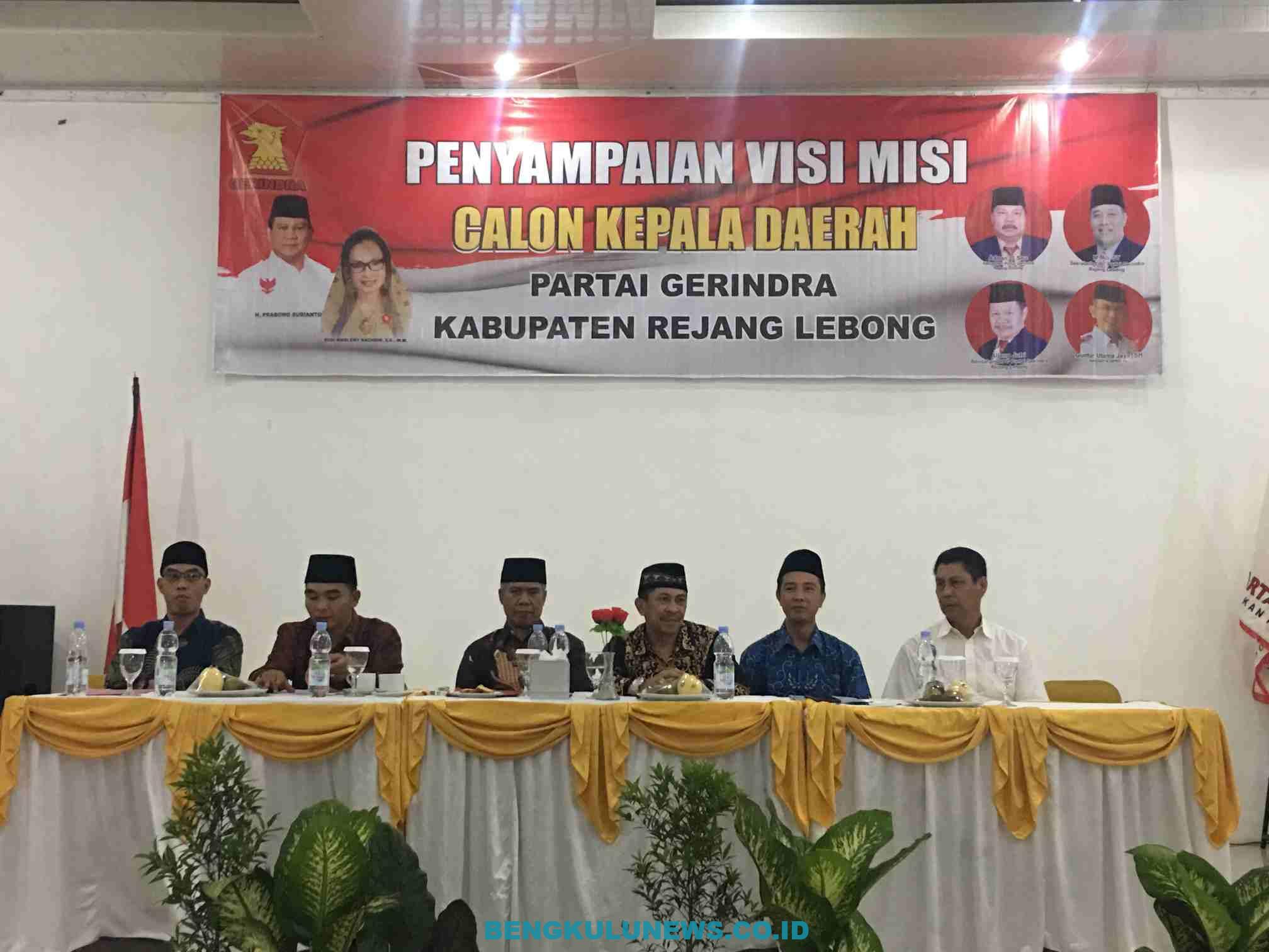 Partai Gerindra Cari Kepala Daerah Berkualitas
