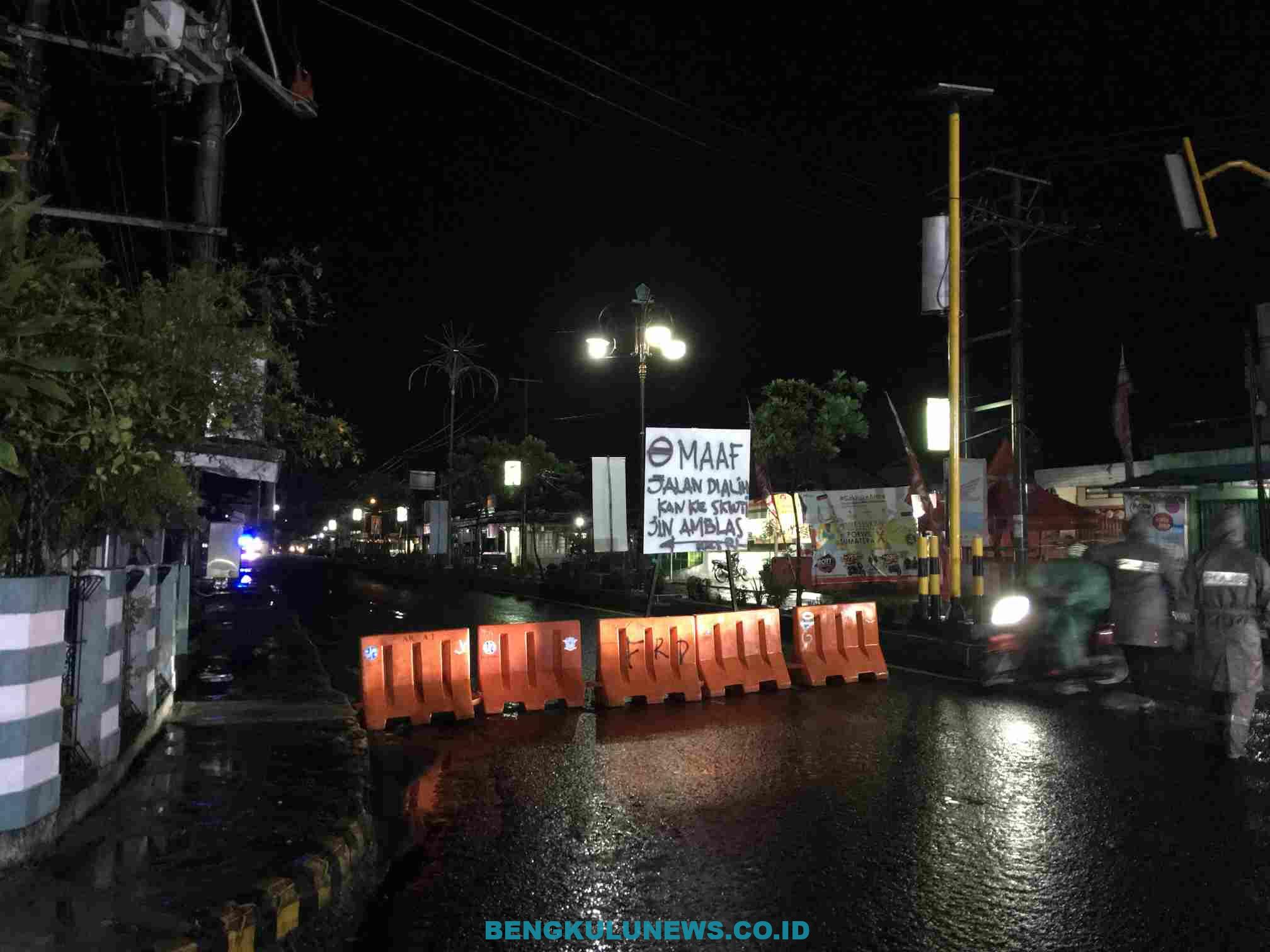 Akibat Jembatan Rusak, Akses Jalan Curup – Kepahiang Terhambat