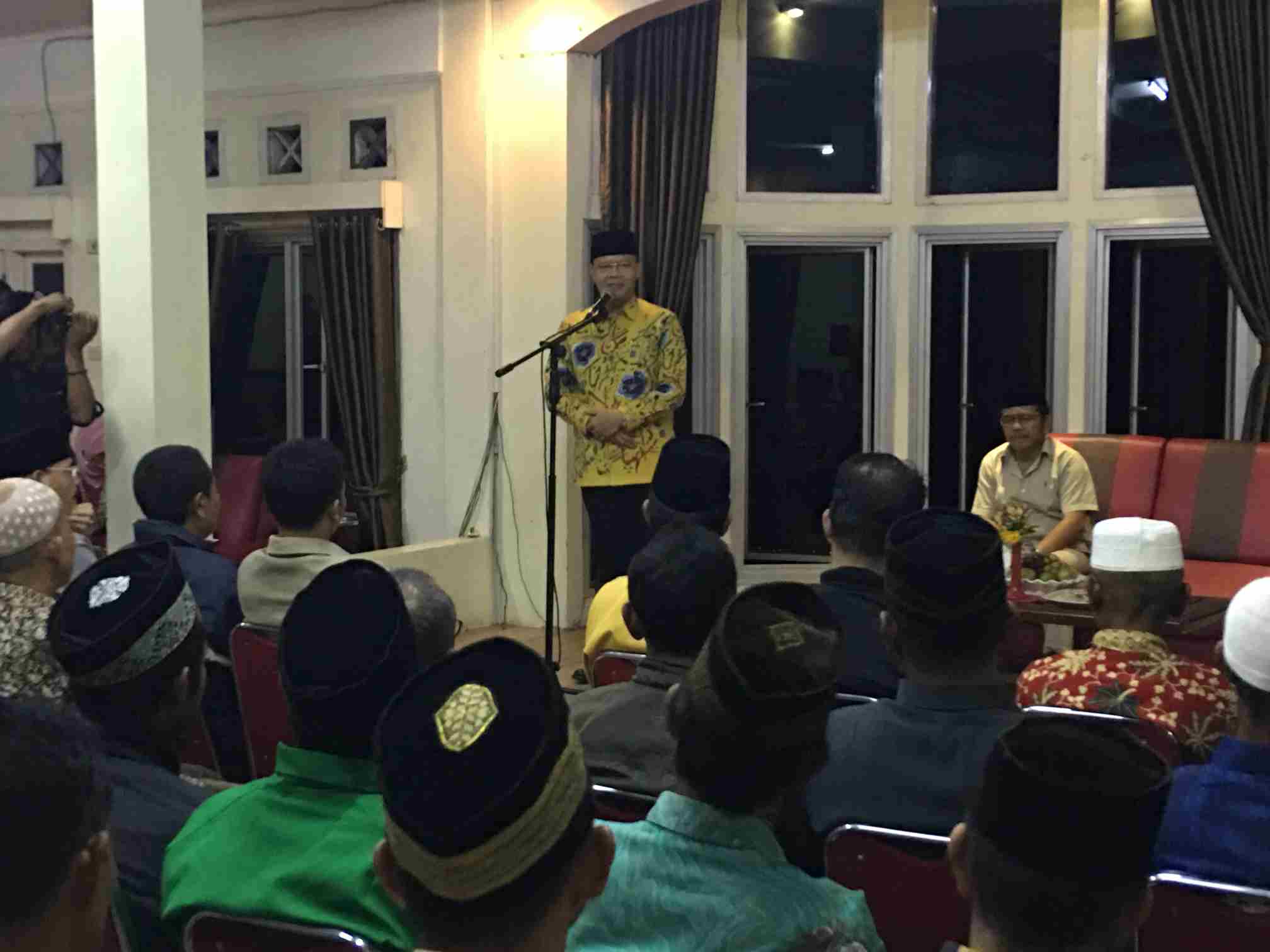 Warga Lembak Minta Rohidin Calon Gubernur Lagi