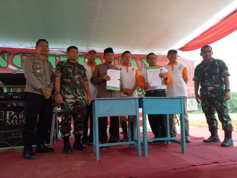 ForDAS dan BPDAS Ketahun MoU Tanam 500.000 Pohon