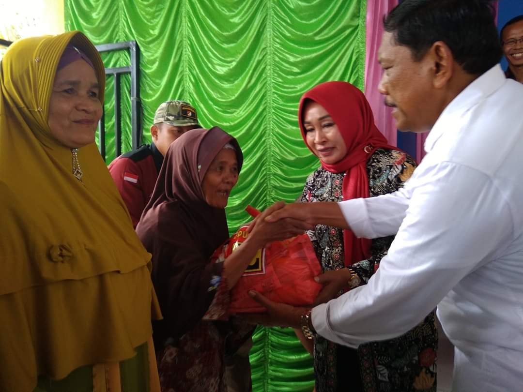 Lahan Replanting dan Wisata Air Terjun Desa Tanjung Sari Resmi Dibuka Bupati