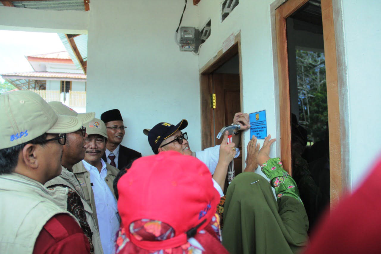Program Bantuan BSPS dari Kementerian PUPR 2019, Rampung 100 Persen