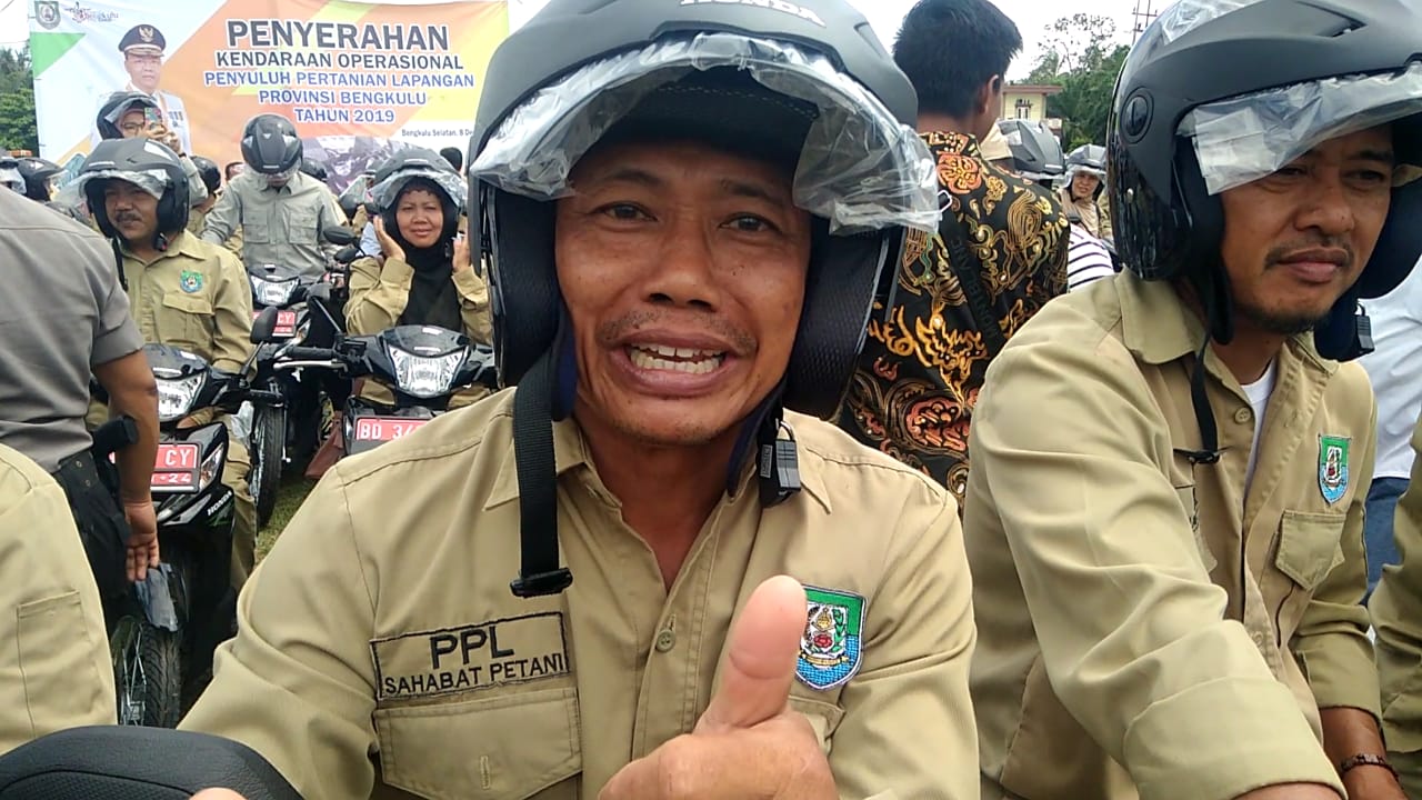 PPL Diberikan Kendaraan, Ini Harapan Gubernur Rohidin terhadap Sektor Pertanian Bengkulu