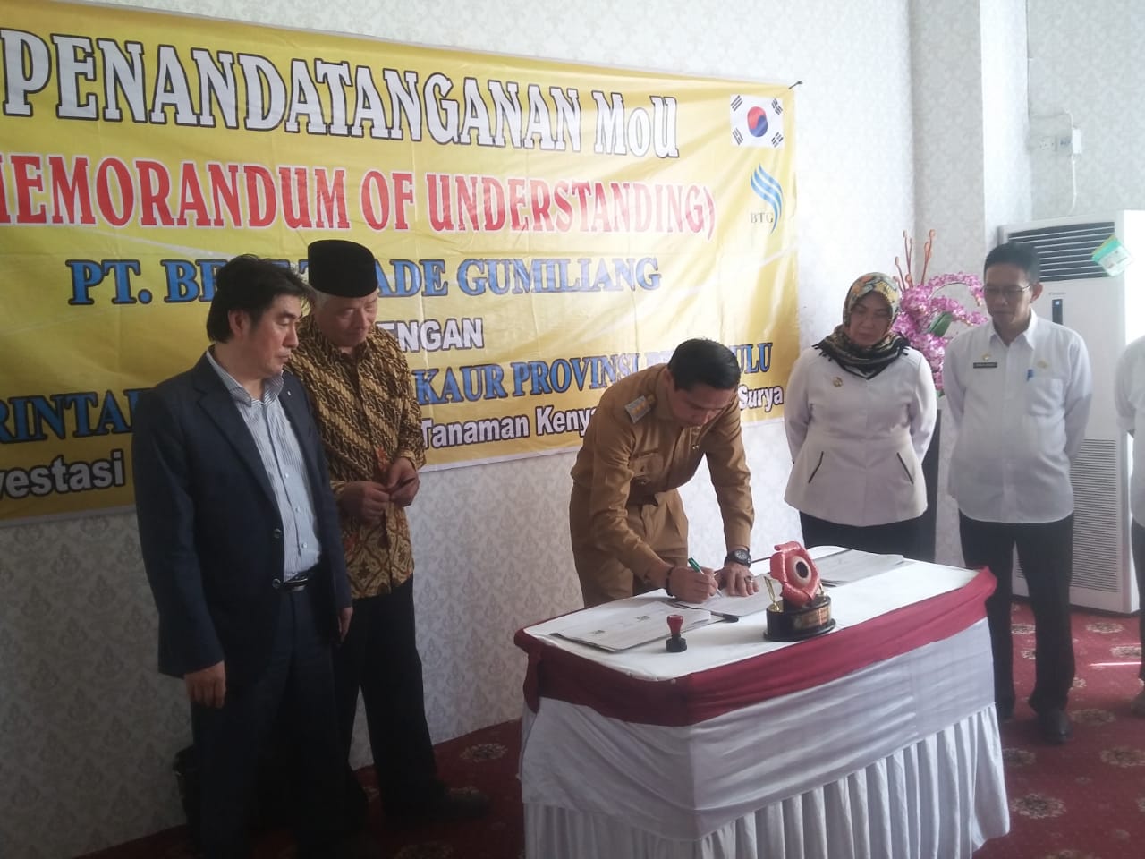 Kembangkan Peternakan Sapi, Bupati Kaur Gaet Investor Korea Selatan