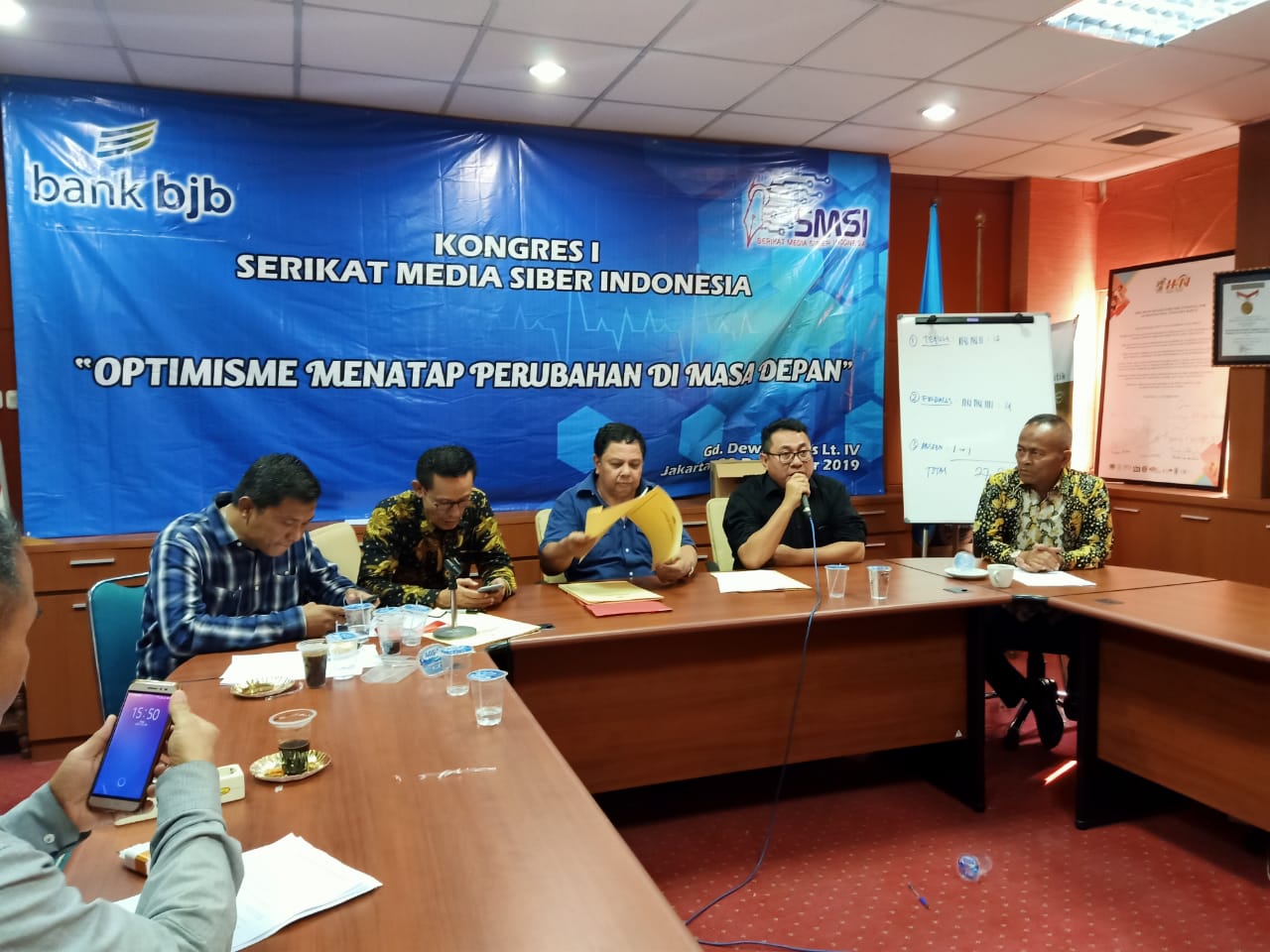 Firdaus Terpilih Sebagai Ketum SMSI