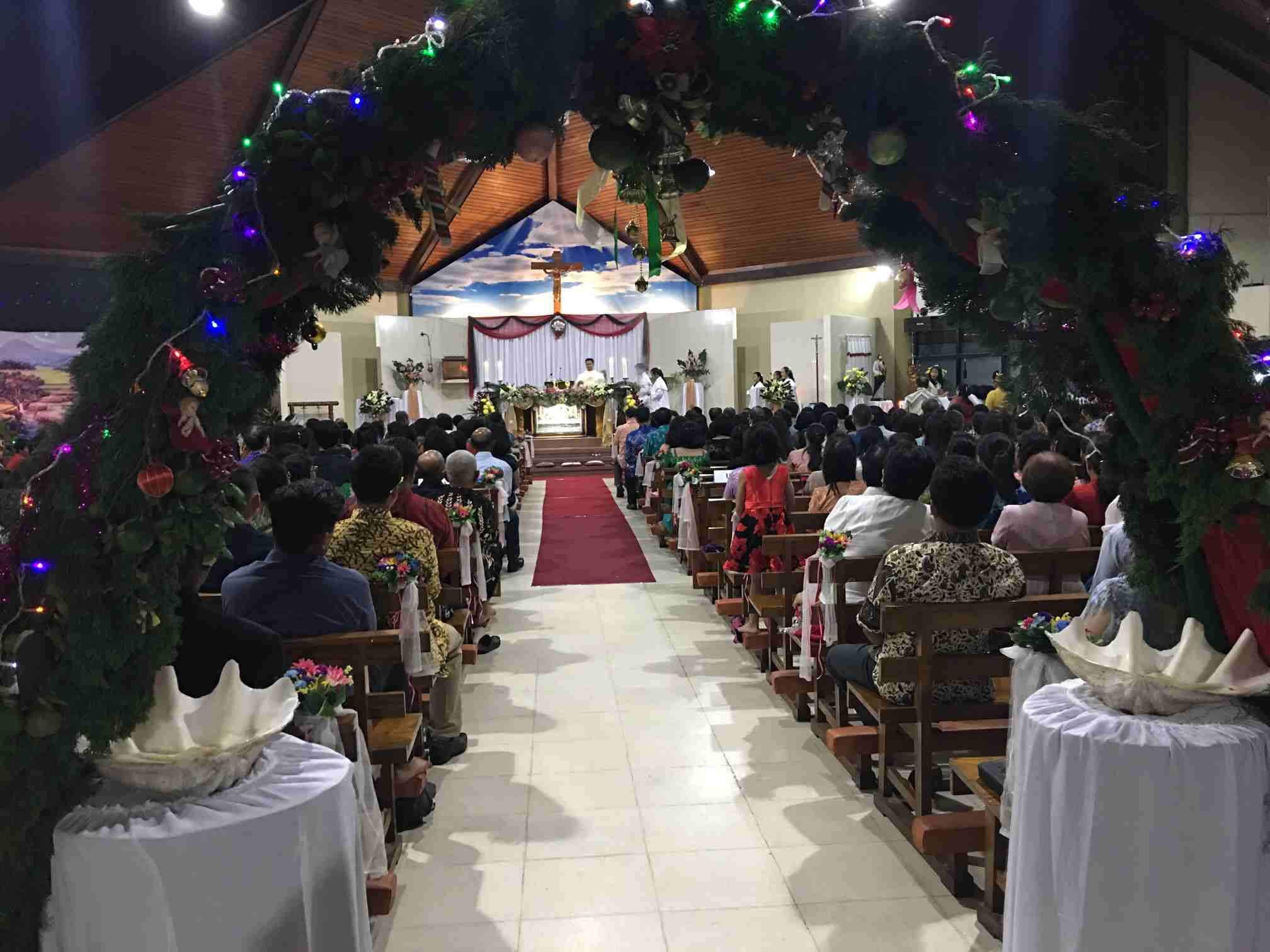 Malam Natal di Rejang Lebong Aman dan Damai