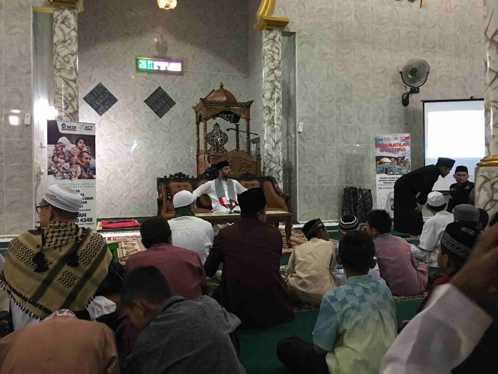 Ulama Palestina Galang Donasi di Rejang Lebong