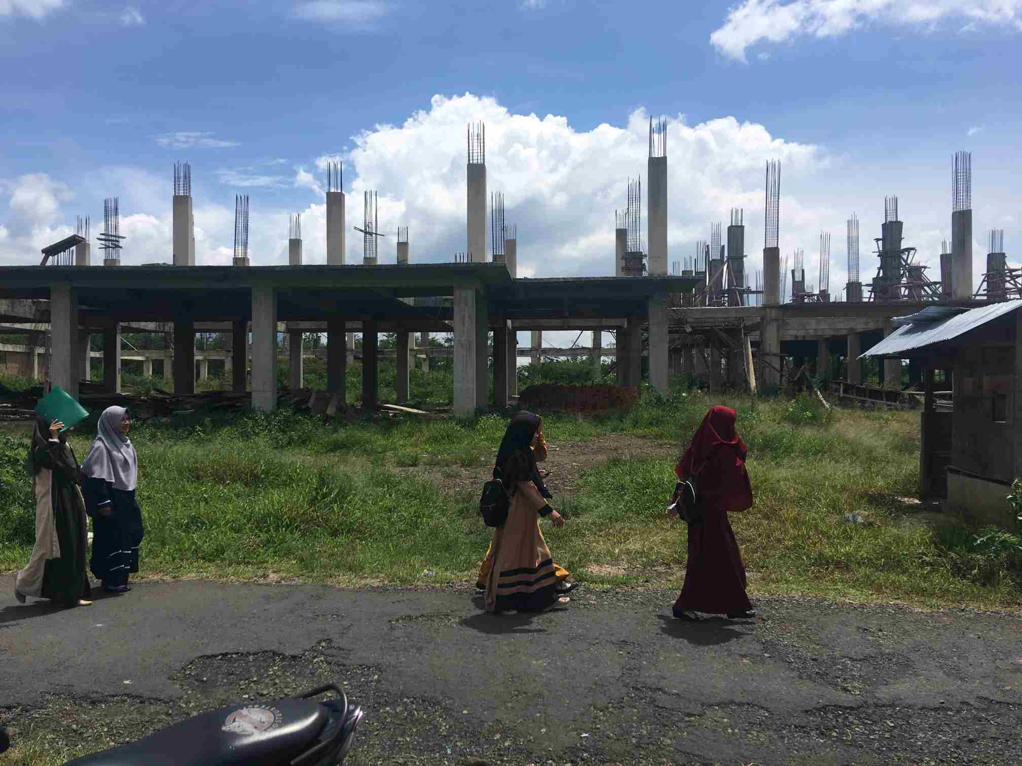Bangunan Puluhan Miliar di IAIN Curup Mangkrak