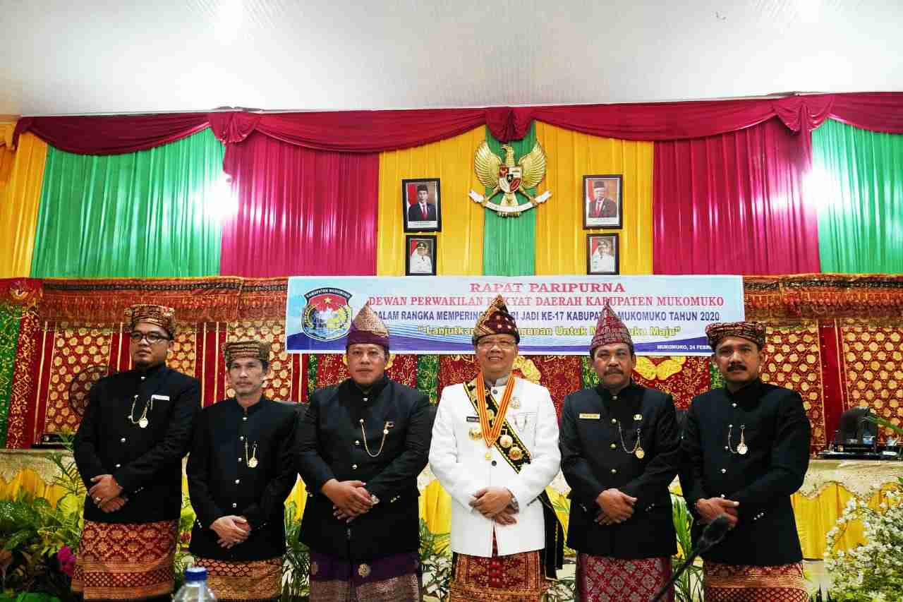 HUT ke-17 Mukomuko, Rohidin : Banyak Meraih Penghargaan di Bidang Pemerintahan