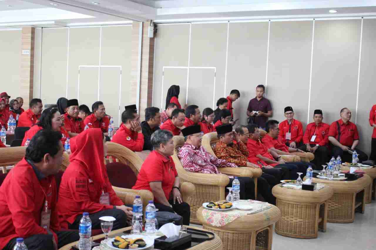 Rakerda PDIP Bengkulu, Rohidin : Jajaran Pemerintahan Harus Blusukan