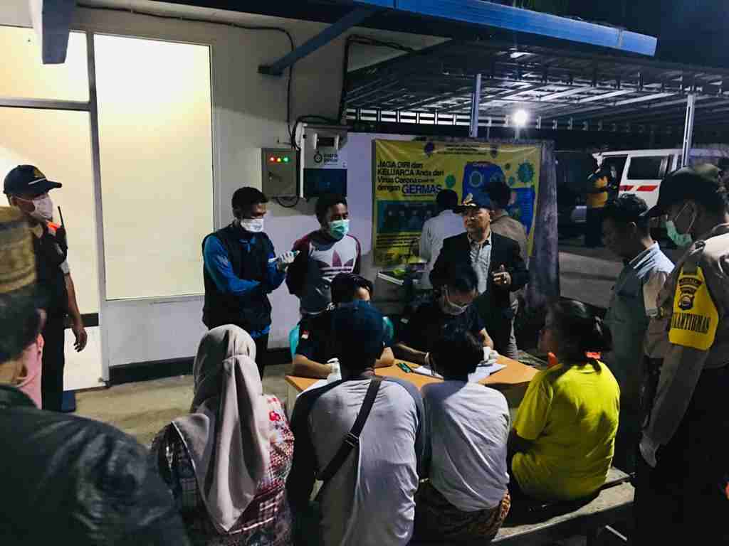 Cegah Corona Penumpang Masuk Curup Diperiksa