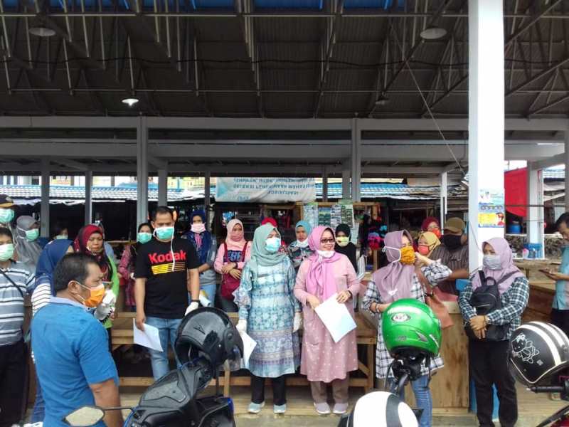 Disperindag Kota Bengkulu mengingatkan Pedagang Pasar Panorama