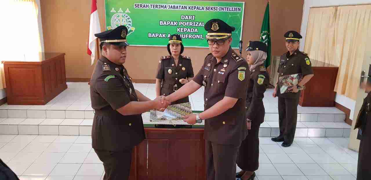 Kasi Intel Kejari Kaur yang Baru Diambil Sumpah Jabatan