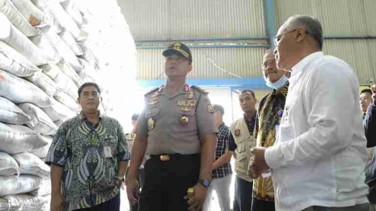 Kapolda Bengkulu Cek Ketersediaan Bahan Pangan