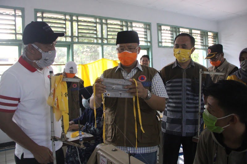 Atasi Kelangkaan, Bengkulu Produksi Masker Sendiri