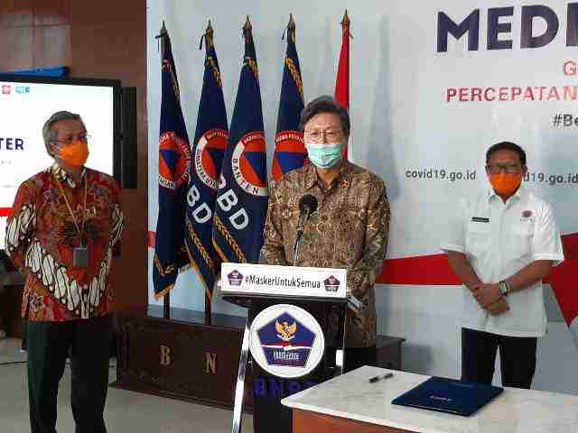 Korsel Serahkan Bantuan Senilai 500.000 USD untuk Penanganan Covid-19 di Indonesia