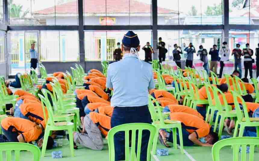 Puluhan Warga Binaan di Lapas Curup Dibebaskan Lebih Cepat