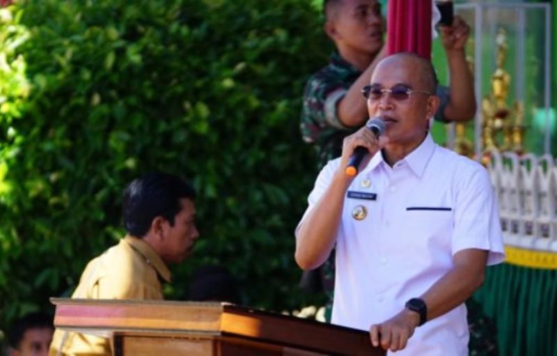 Bupati Gusnan Minta Tidak Menjual Padi dan Gabah ke Luar Daerah